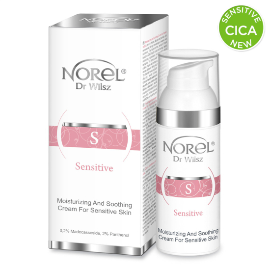 NOREL SENSITIVE CICA KREM NAWILŻAJĄCO-ŁAGODZĄCY DLA CERY WRAŻLIWEJ 50ML DK317